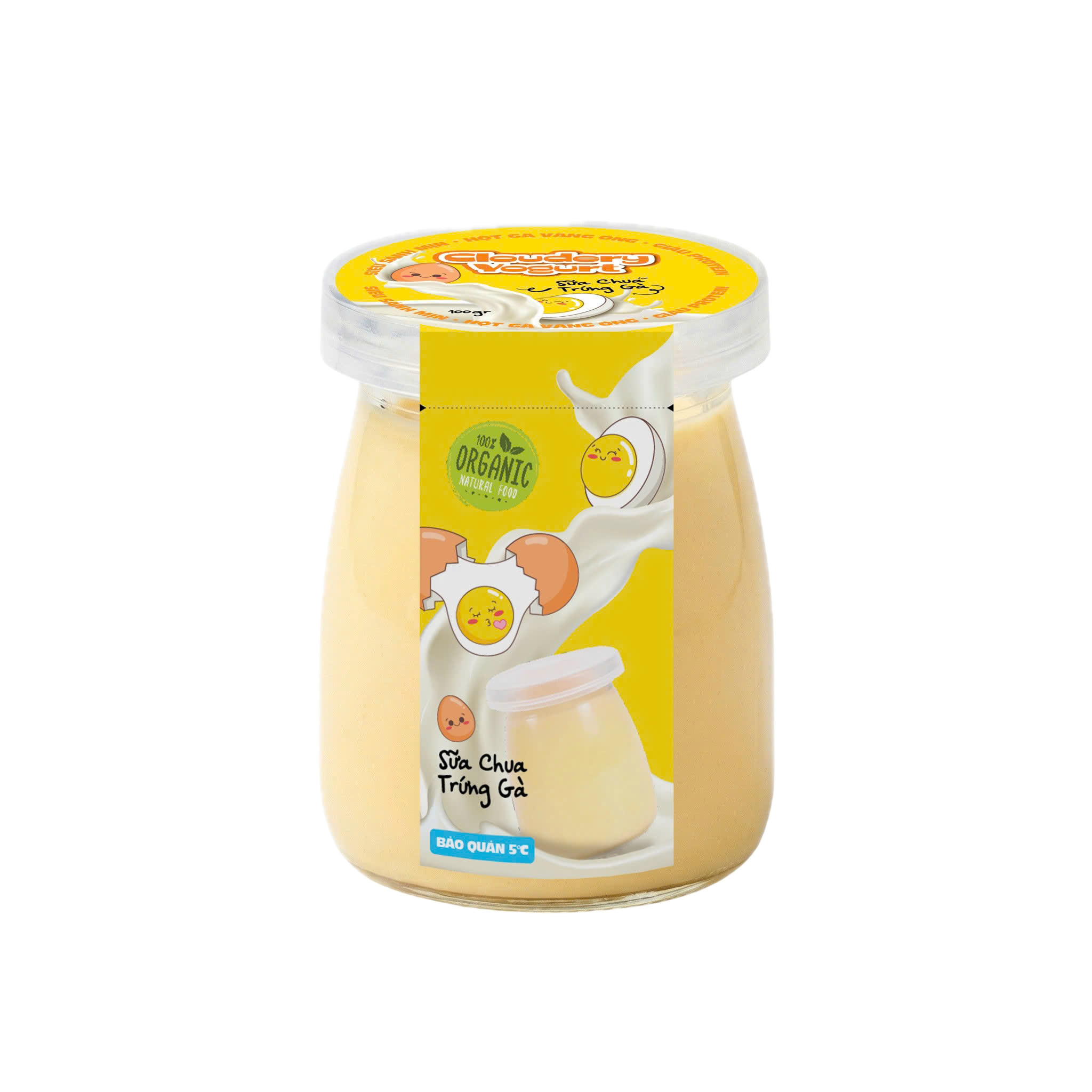 Sữa chua trứng gà Cloudery Yogurt