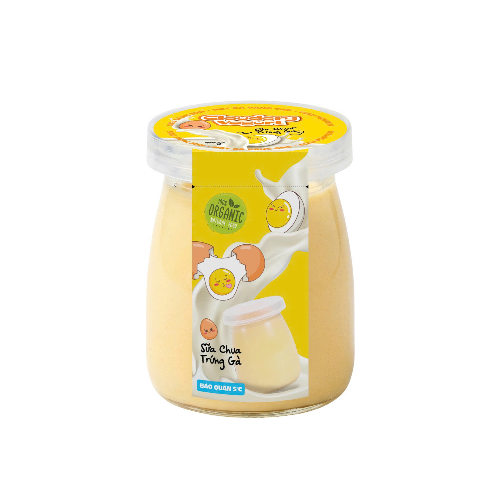 Sữa chua trứng gà Cloudery Yogurt