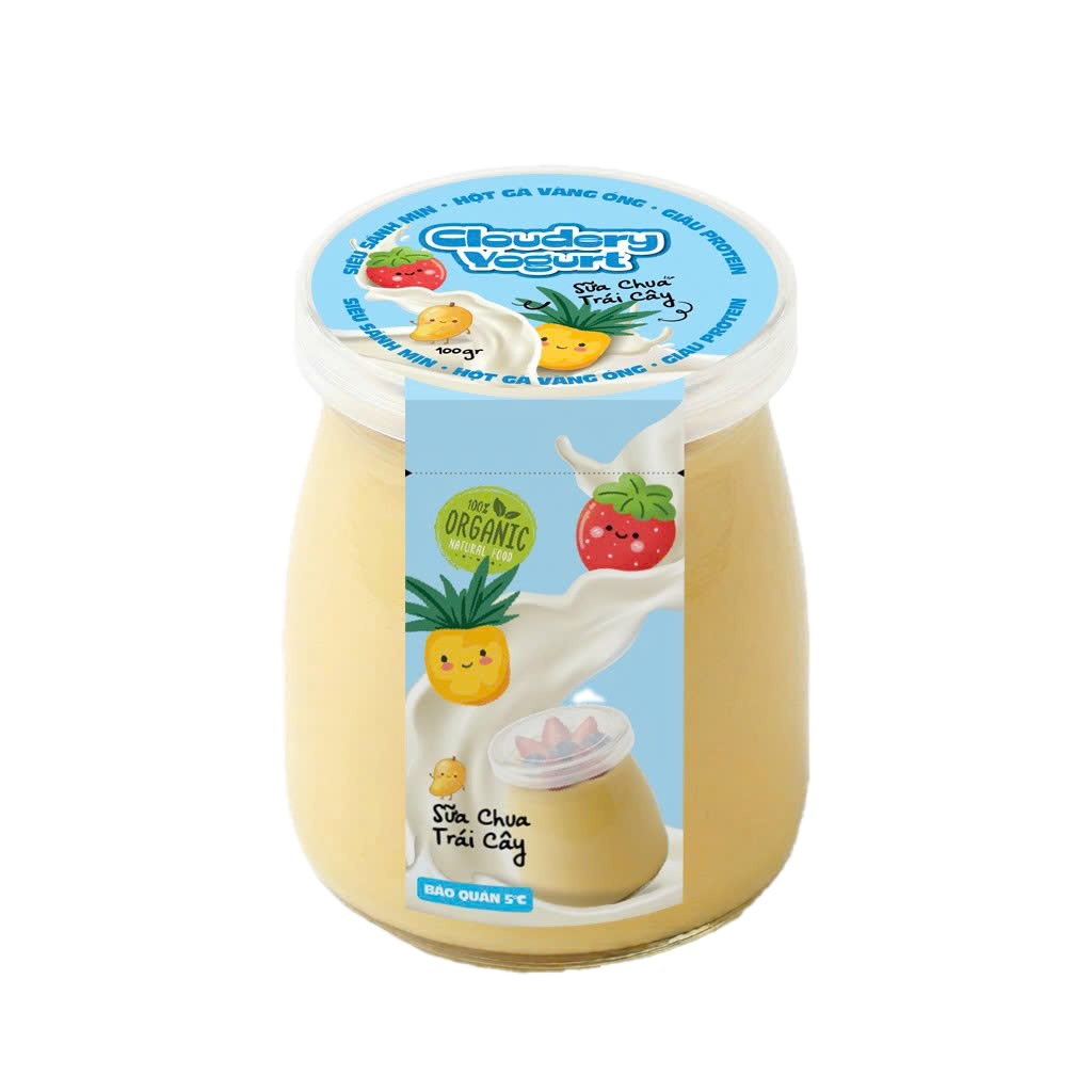 Sữa chua trái cây Cloudery Yogurt