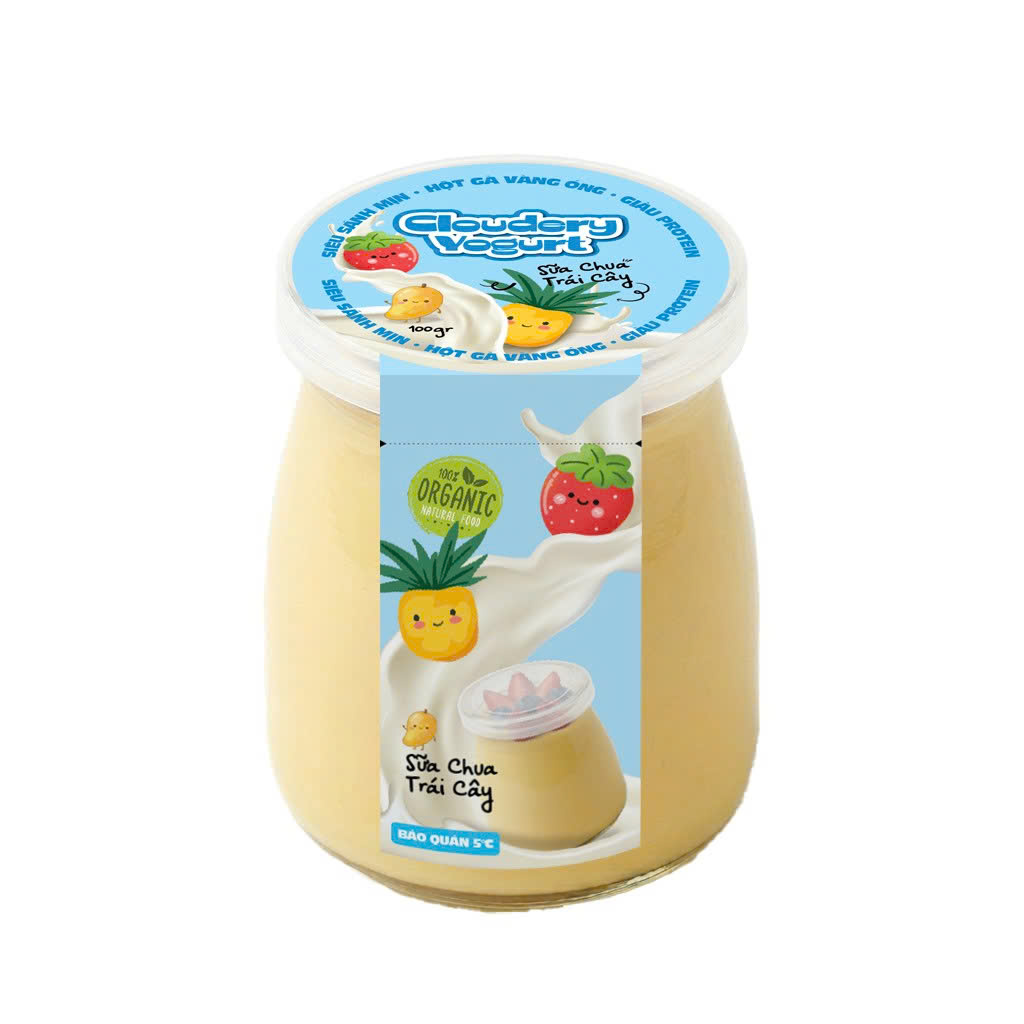 Sữa chua trái cây Cloudery Yogurt
